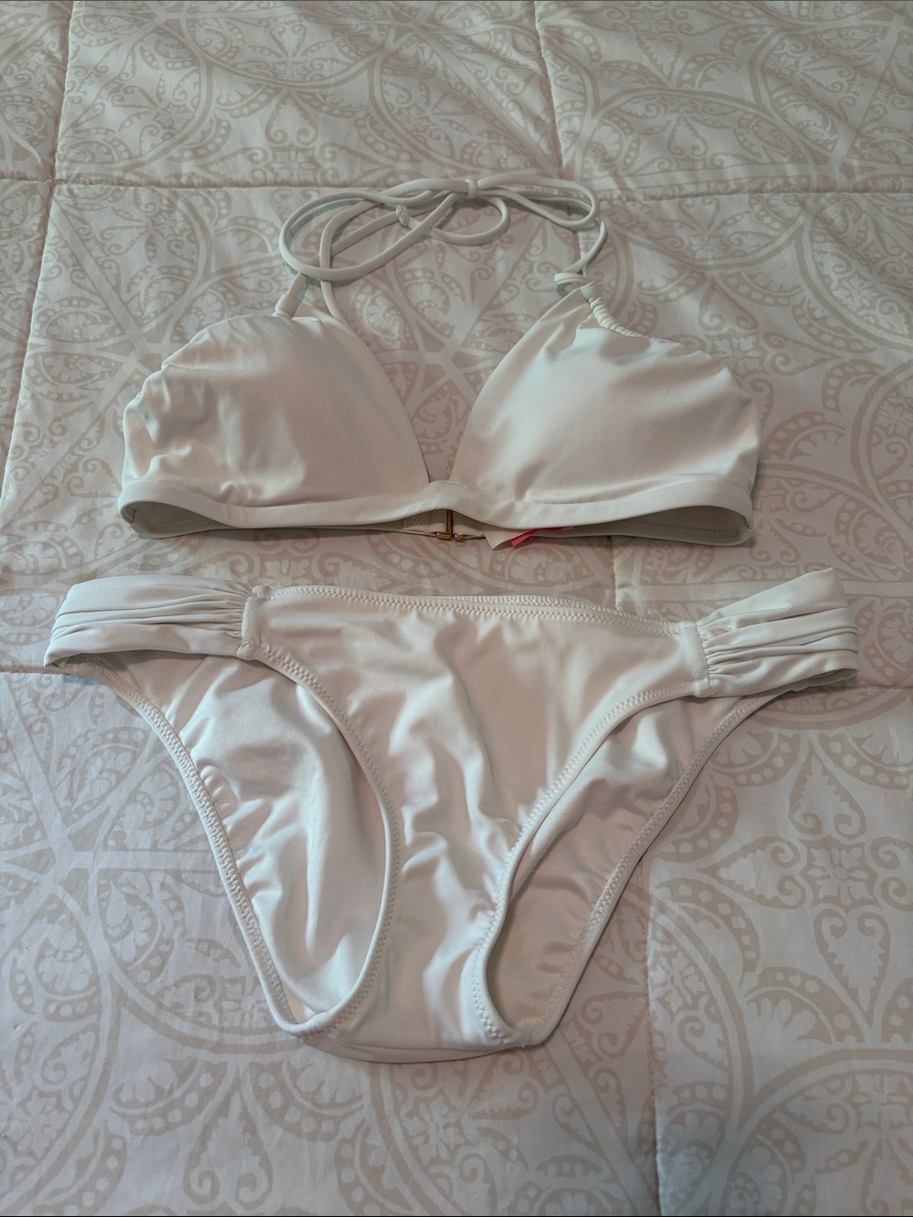 Victorias Secret white bikini
